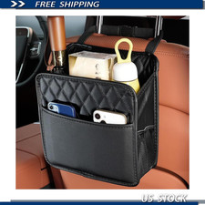 Foldable Car Seat Back Organizer Large Capacity Hanging Storage Bag 3 Extra Poc
