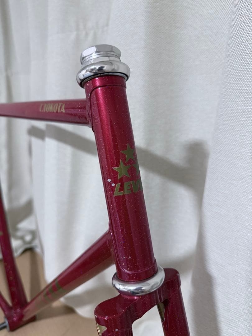 Level NJS Track Frame 560mm Red Glitter with BB From Japan | eBay