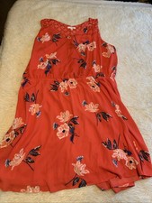 Womens Size 2XL Maurice’s Sundress Bright Colors Flowers