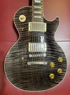 Electric Guitar Gibson Custom Shop Les Paul Class 5 Figured Trans