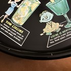 Vintage Joe Carpenter Cocktail Recipe Bar Tray — photo 6
