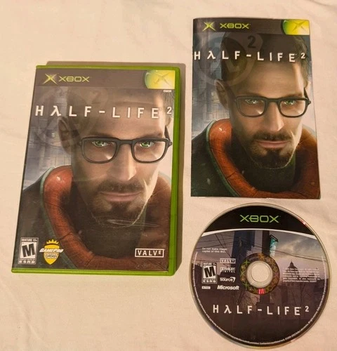 Half-Life 2 Original Microsoft Xbox 2002 Complete W/Manual