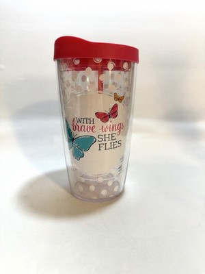   Tervis For Thirtyone  With Brave Wings She Flies  16 Ounce Travel Tumbler