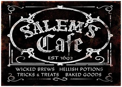 Laminiertes Salem's Cafe Mini Poster