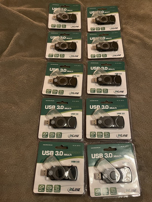 10 er Pack =    InLine USB 3.0 Kartenleser   MULTIPACK    Neu OVP