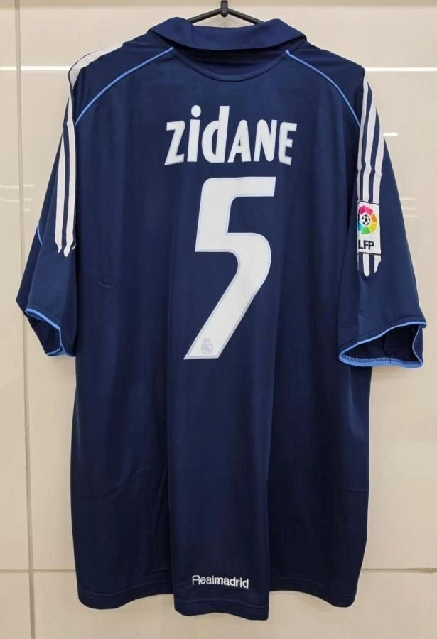 Real Madrid Zinedine Zidane International Club Soccer Fan Jerseys