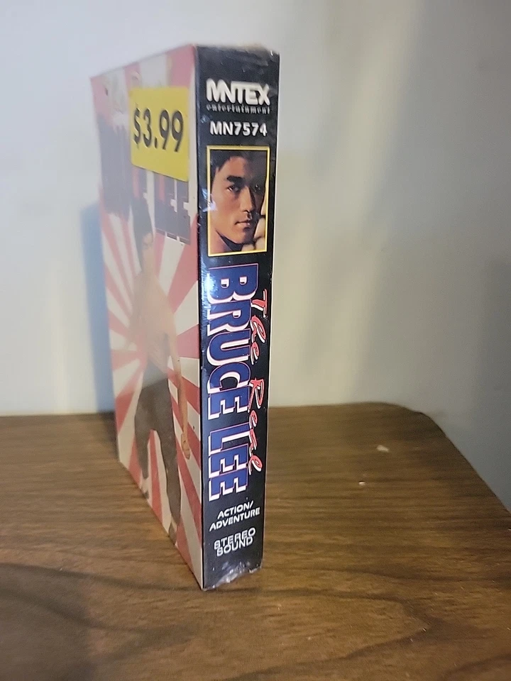 The Real Bruce Lee VHS SEALED Mntex Entertainment Bruce Lee NR VTG  - Image 4 of 4