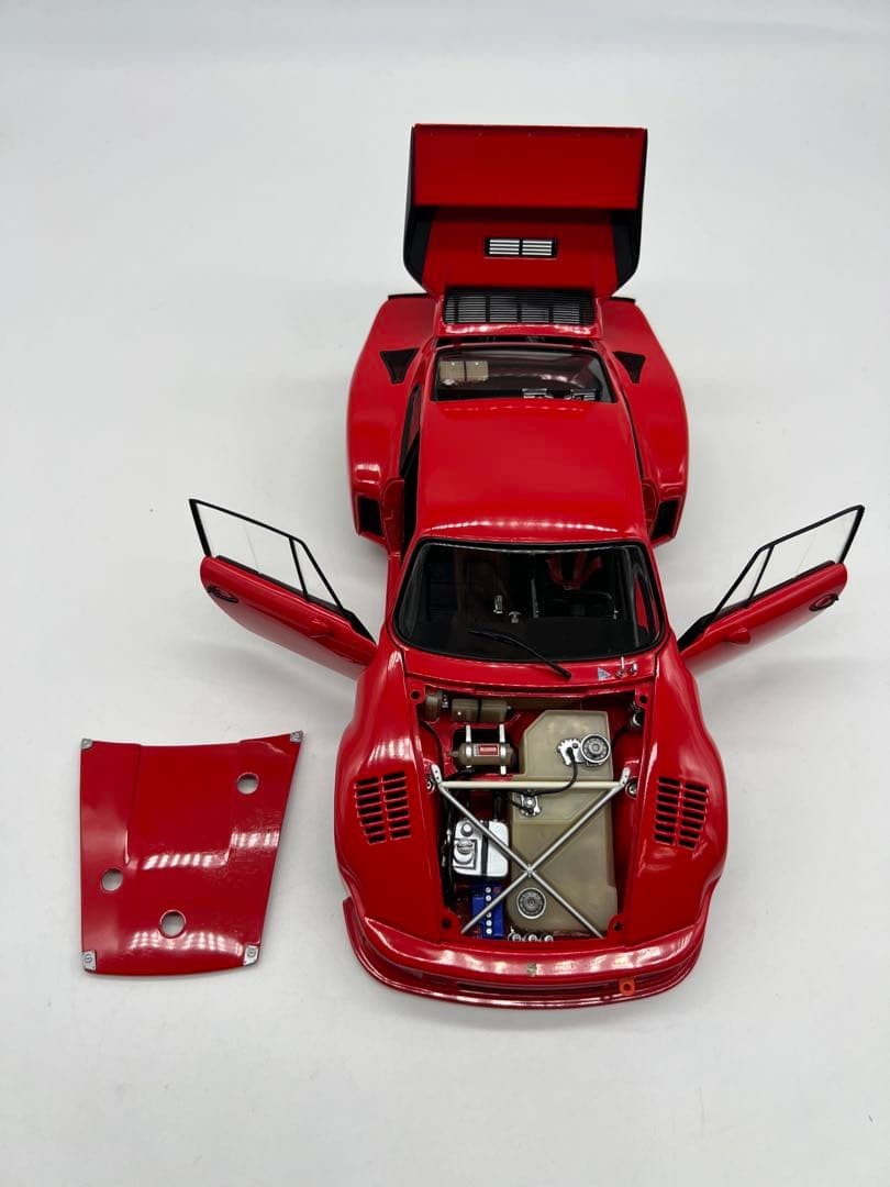 Poirsche Turbo Lettering EXOTO Porsche 935 Turbo Prototype 1:18 Diecast Model Car w/ Box No. 155 ...
