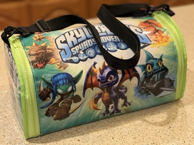 Spyro s Adventure Skylanders Action Figures  W/ 1 Portal & Bag /Acc Lot Of 14 Pc
