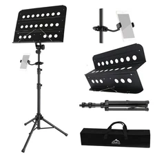 EASTROCK Sheet Music Stand Professional with Portable Bag Widened P... Fast Ship