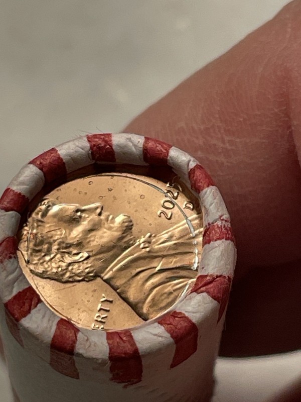 Penny Roll 2025-D OBR Uncirculated condition.