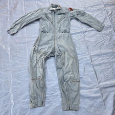 Vintage USAF Capt Flying Suit Mens Small/Reg K-28 Flight Coveralls Jumpsuit 1965