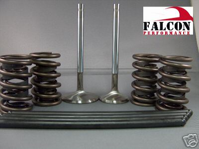 VALVETRAIN Kit w/Guides+Valves+Pushrods 1965-1971 Buick+Jeep 225 3.7L Dauntless
