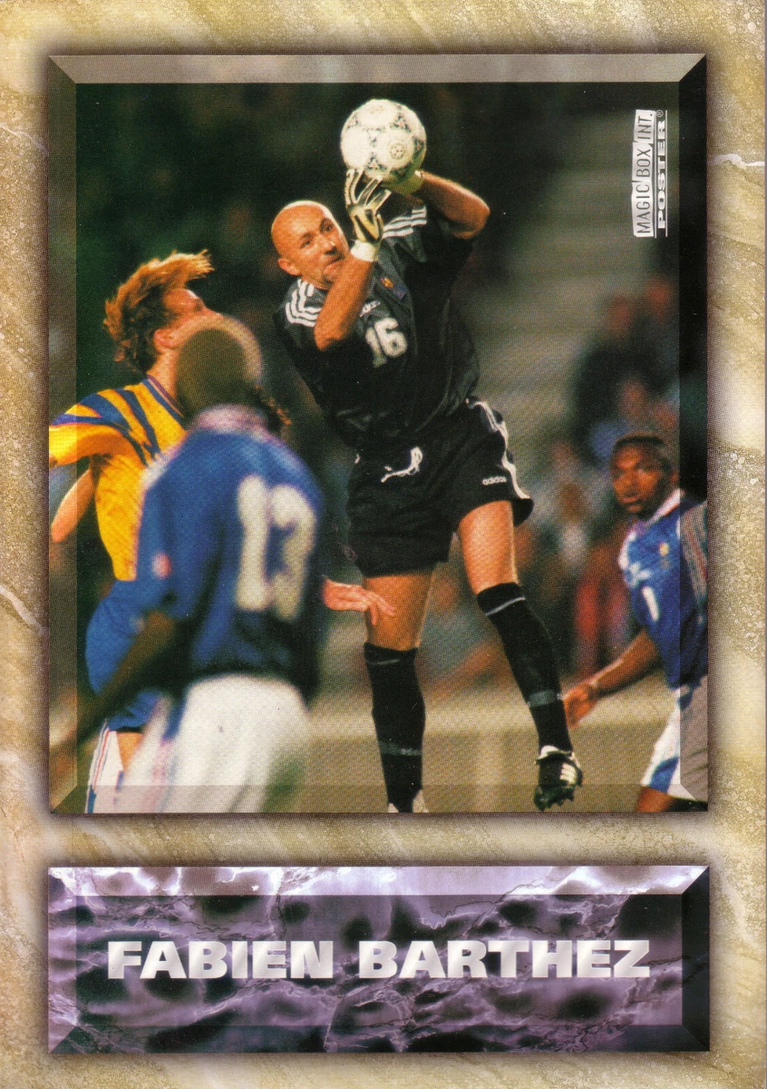 POSTER ÉQUIPE DE FRANCE FFF FOOTBALL EURO 2004