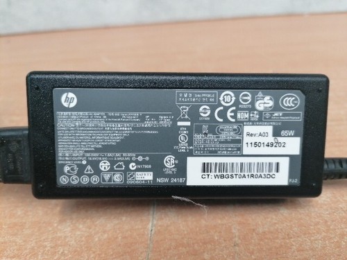 HP 608425-001 Laptop Ladegerät 18,5 V - schwarz - nur Gerät