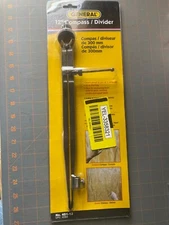 Compass Divider 12 Inch Flat Leg Compass Divider Caliper General Tools 450-12
