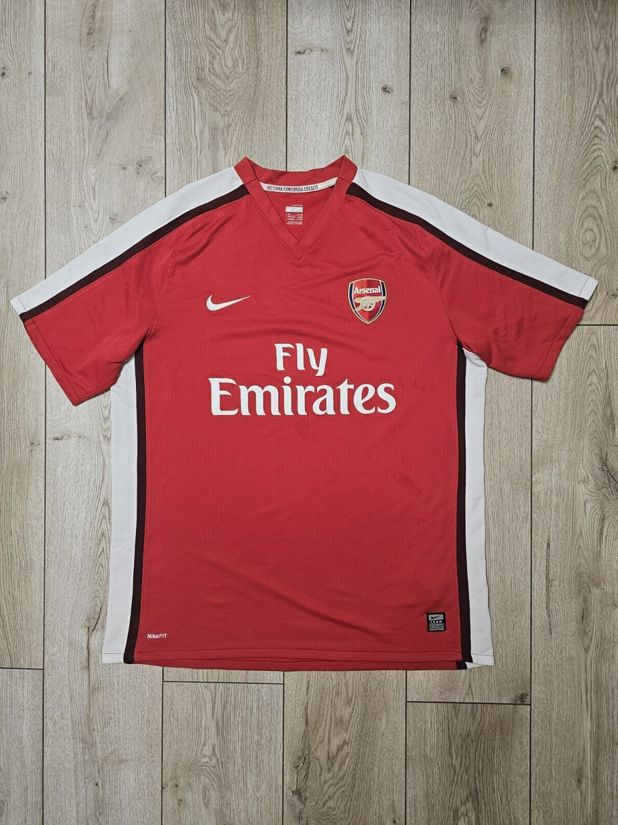 ARSENAL 2008 2010 HOME VINTAGE FOOTBALL SHIRT LONDON SOCCER JERSEY
