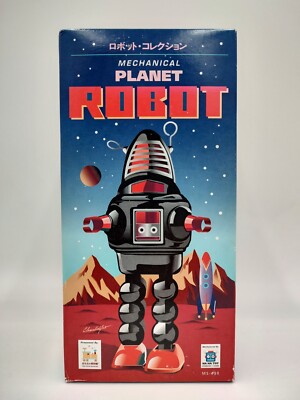 Mechanical Planet Robot Schylling Wind Up Toy Collectable New in Opened Box