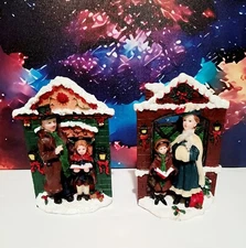 VTG K'S COLLECTION CHRISTMAS CAROLERS SET OF 2