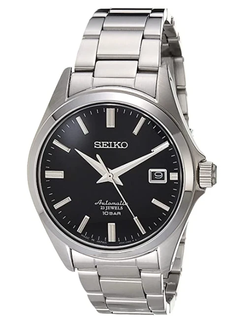 Seiko Men s Black Watch SZSB012 eBay