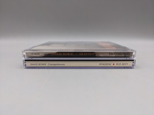 David Bowie - 2 CD Lot - Changesbowie & Heathen Ryko Columbia Glam Rock - Picture 3 of 5