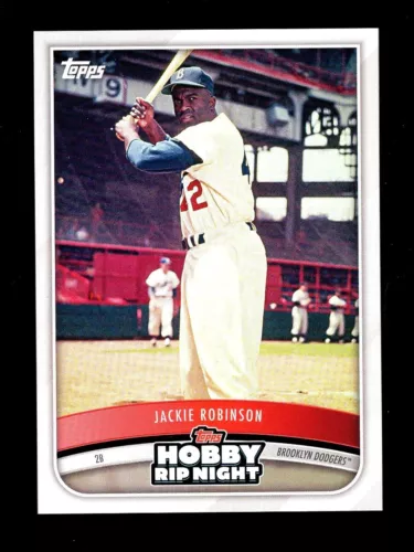 2025 TOPPS HOBBY RIP NIGHT #8 JACKIE ROBINSON DODGERS