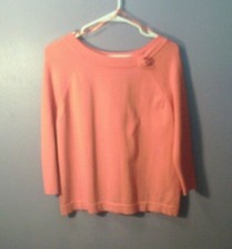 WHITE STAG PULLOVER SWEATER - SIZE LADIES M 8-10 
