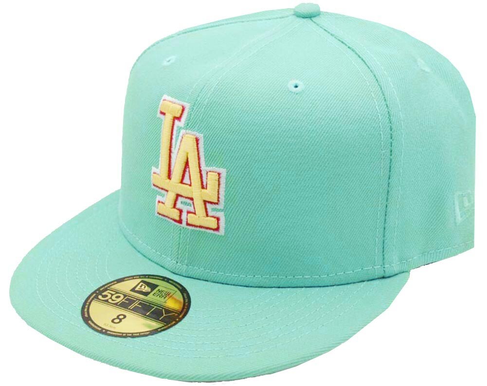 New Era Los Angeles Dodgers Mint LA Sidepatch 59fifty Fitted