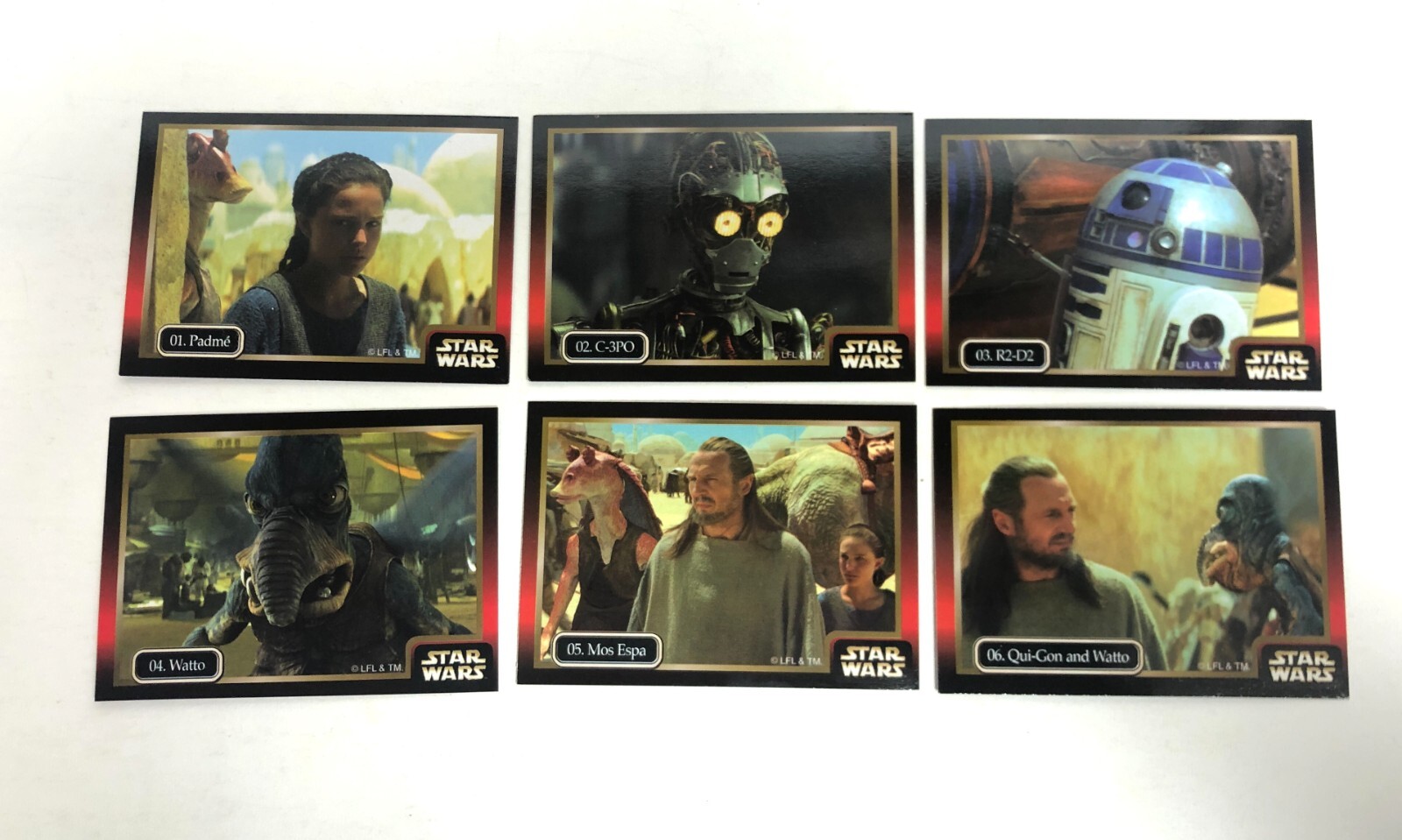 1999 Star Wars Episode 1 Trading Cards Set 1-61 IKON - Picture 7 of 9