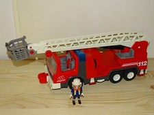 Playmobil Feuerwehr Leiterwagen mit Licht
