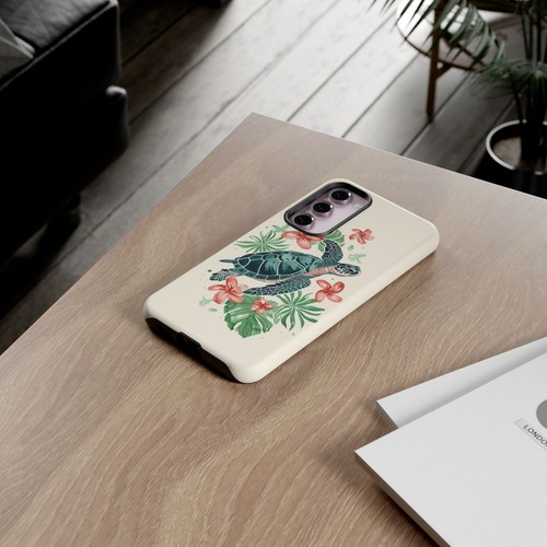 Tropical Turtle Island Flower Phone Case for iPhone, Samsung Galaxy, Pixel - Picture 135 of 175