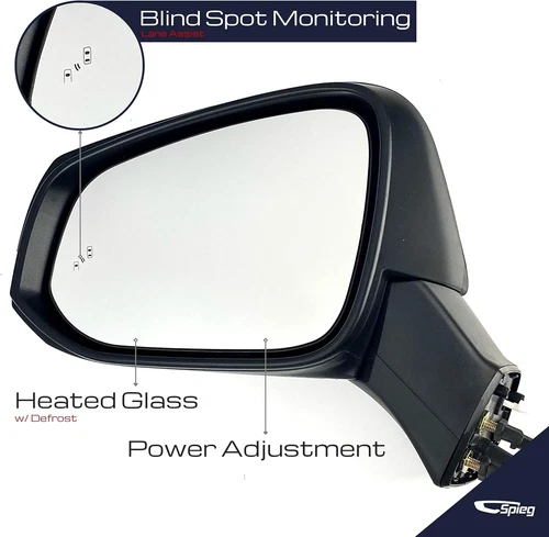 Door Mirror-Turn Signal Puddle Light Paint to Match Mirror fits 2019 Toyota RAV4
