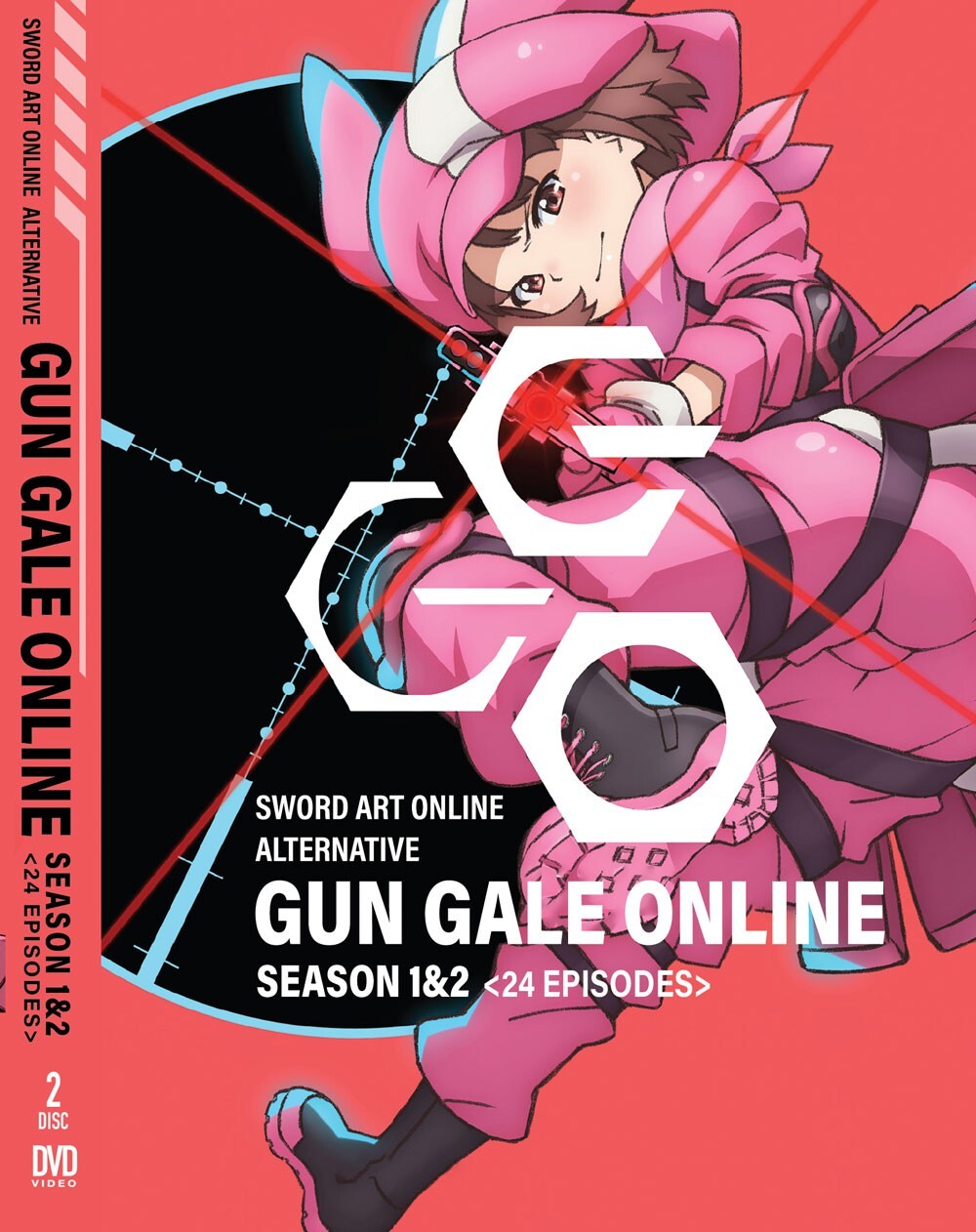Complete Sword Art Online Alternative: Gun Gale Online Season 1-2 Volumes 1-24 with English Dub