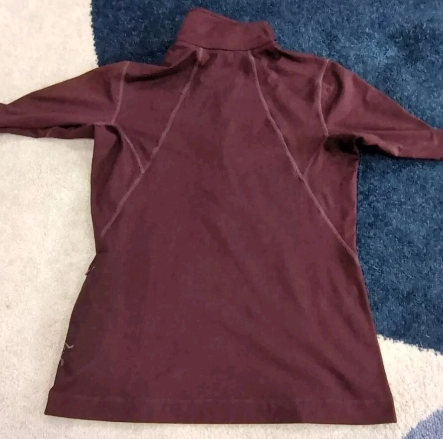 arcteryx rho lt 1/4 zip pullover long activewear tech jacket