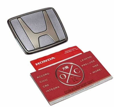 HONDA ホンダ NSX NA1＆2 スペアタイヤ　ホルダー＆バッテリーガード Genuine OEM 91-01 Honda NSX JDM Front Bumper Emblem Badge Gunmetal