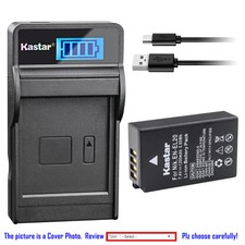 Kastar Battery LCD USB Charger for Nikon EN-EL20 MH-27 and Nikon 1 S1 Camera