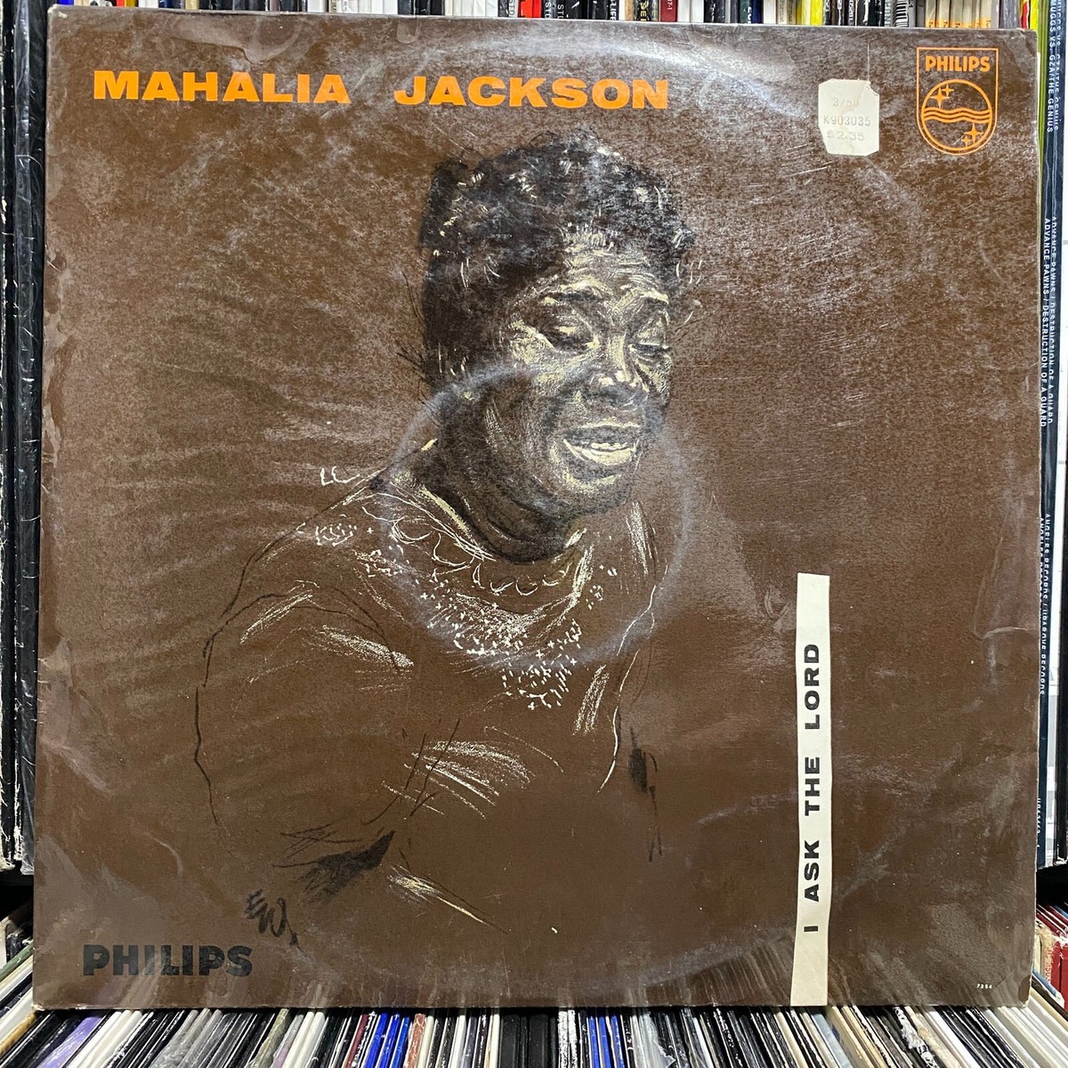 MAHALIA JACKSON - I ASK THE LORD (VINYL LP) 1957 RARE HOLLAND