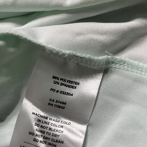 Women's Levelwear Mint Quarter Zip Long Sleeve Pullover Size XL New, Nice! - Picture 15 of 15