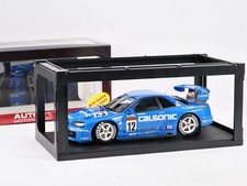 Auto art 1/18 80176 Nissan skyline R34JGTC 2001 Calsonic Hoshno Motoyama
