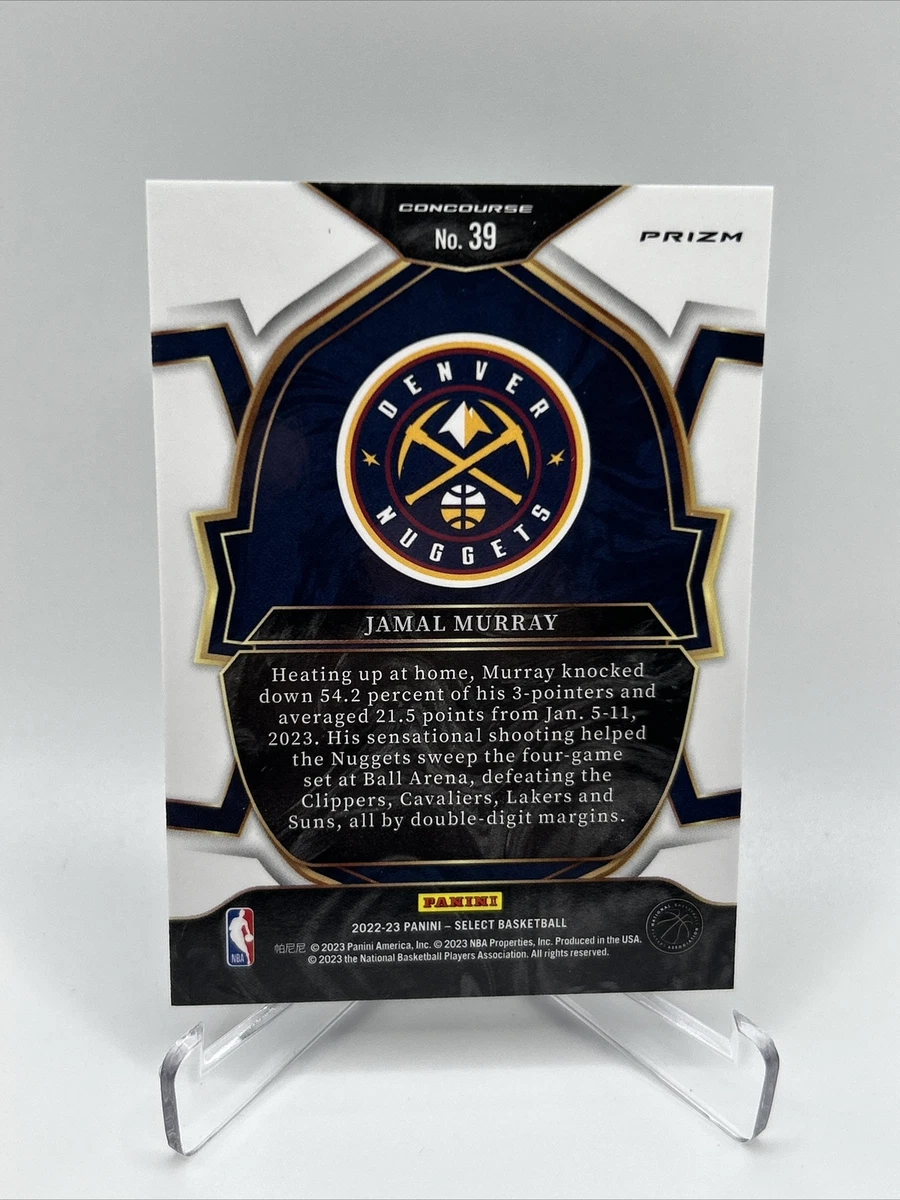 Autographed Jamal Murray Denver Nuggets Association Edition Trophy You - Throwback