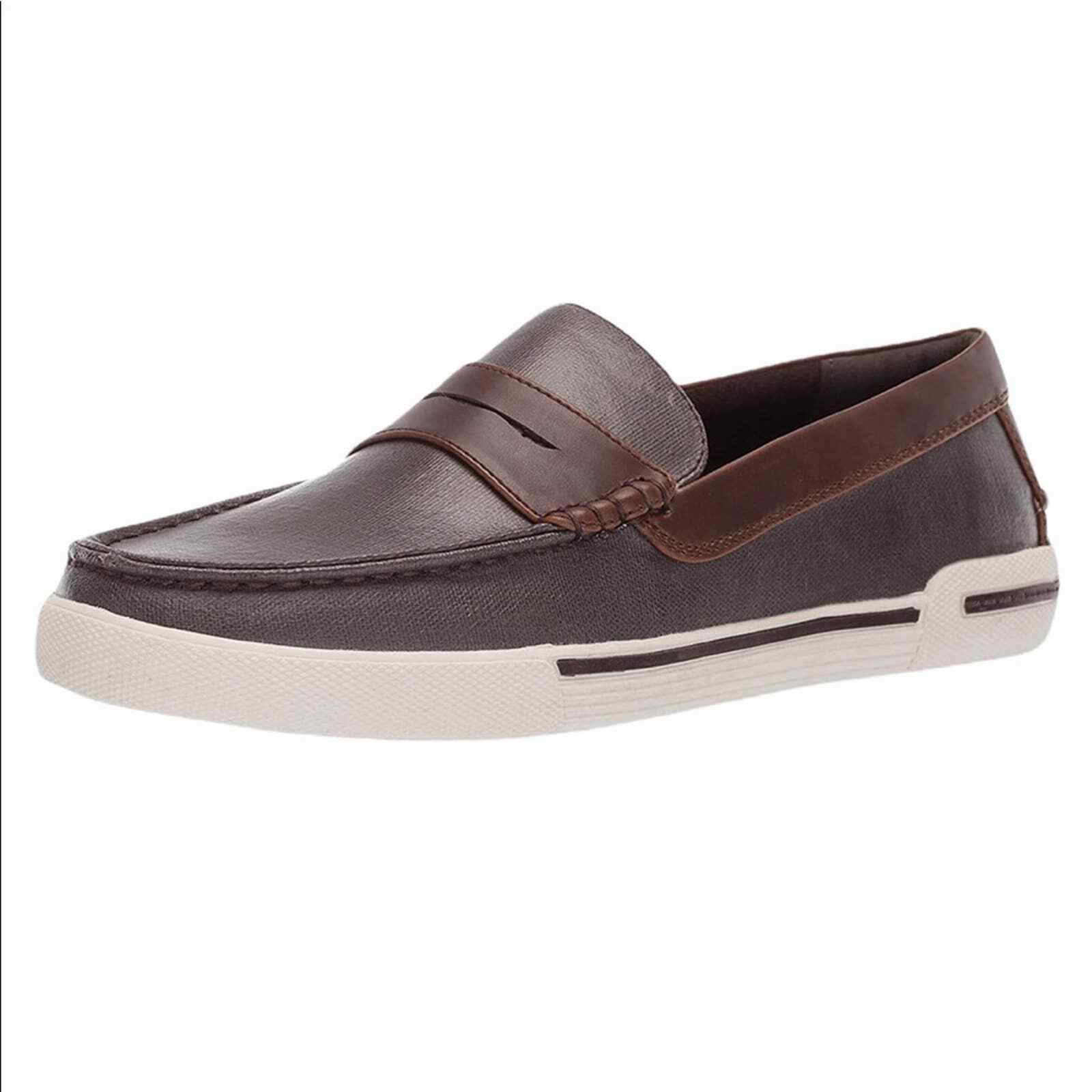 Kenneth Cole Casual Boat Shoe Brown 