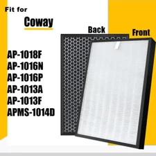 for Coway HEPA Carbon Filter AP-1018F AP-1016N AP-1016P AP-1013A AP-1013F 