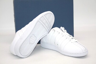 K SWISS CLASSIC VN LOW LEATHER 03343-101-M WHITE/WHITE MENS