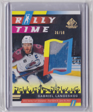 2022-23 SP GAME-USED RILLY TIME TOWEL 36/50 GABRIEL LANDESKOG #RT-14 AVALANCHE