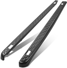 Pair of Stepside Bed Rail Caps W/Stake Holes Compatible with 07-13 Silverado/Sie