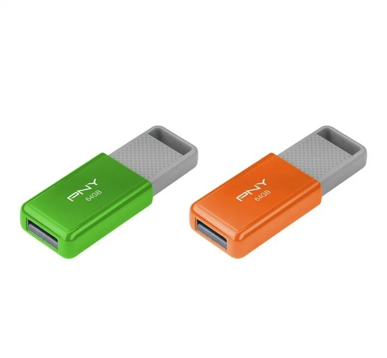 Brand New PNY USB 2.0 Flash Drives, 64GB, Pack Of 2 Flash/Jump Drives - Image 3 of 4