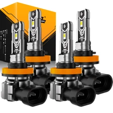 AUXBEAM H9 H11 6500K LED Headlight Kit Bulb High Low for Toyota Tacoma 2016-2023