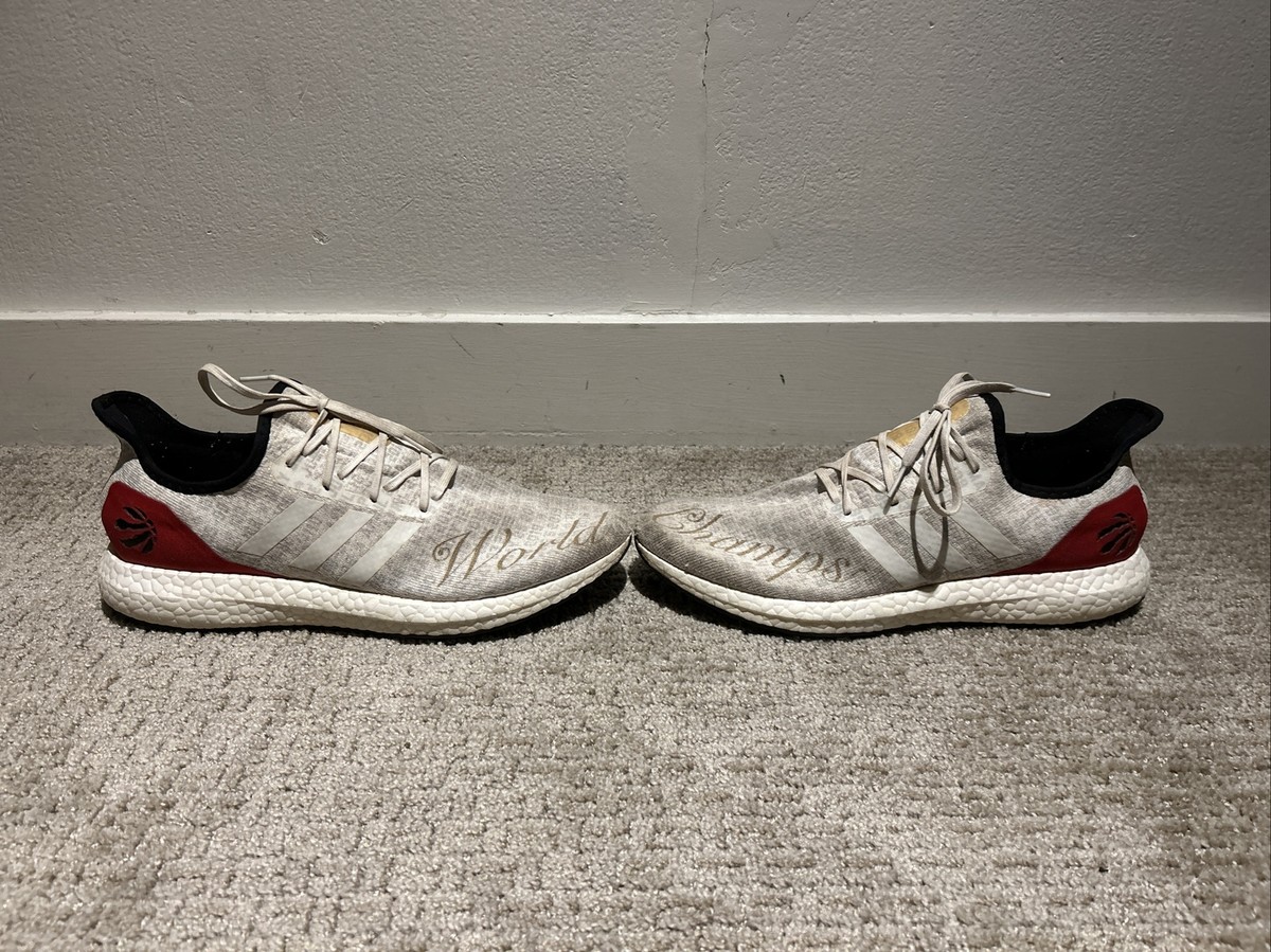 Limited Time Toronto Raptors x Adidas AM4 “World Champs” Sneakers