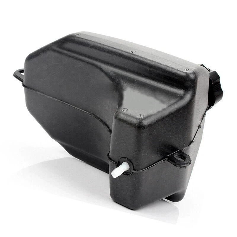 Tanque de combustible de gasolina negro con tapa para ATVs 50-125cc Dirt Pit Bike alta calidad Foto 3 de 4