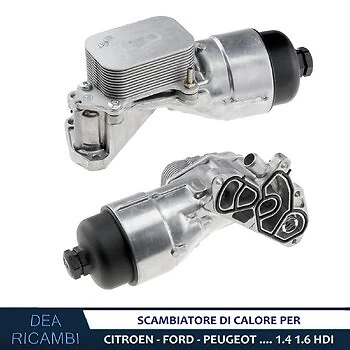 Scambiatore di Calore Radiatore Olio per FORD FIESTA V,VI FUSION 1.4 01- SCCT004 - Immagine 2 di 3